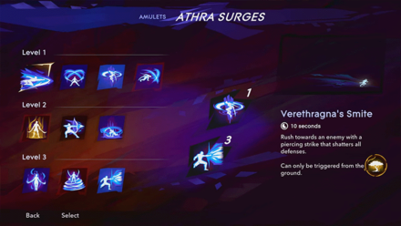 PoP The Lost Crown - Select Abilities and Amulets Matching Your Playstyle