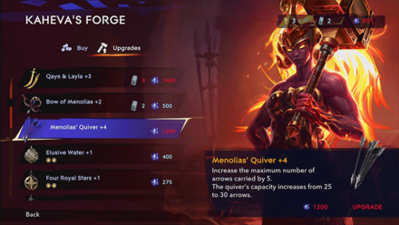 PoP The Lost Crown - Upgrade Gear Using Resources