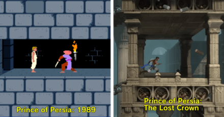 Prince of Persia: The Lost Crown - Game Comparison