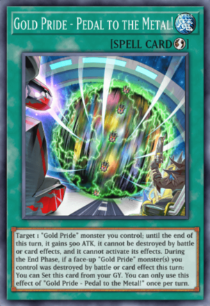 Gold Pride - Pedal to the Metal!