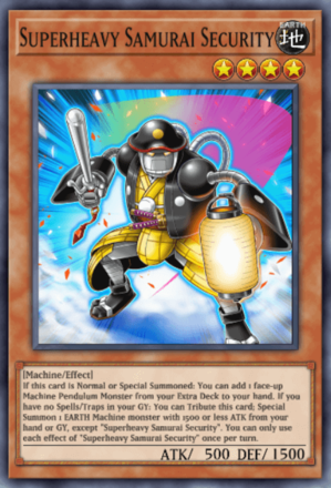 Superheavy Samurai Security
