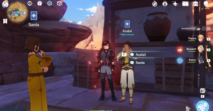 Genshin - Open World Match - Azalai