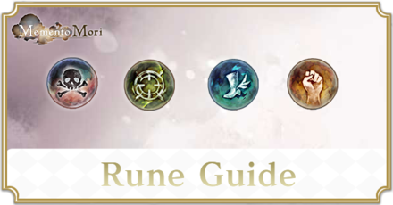 MementoMori Rune Guide