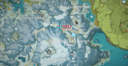 Genshin - The Boar Princess Map Locations