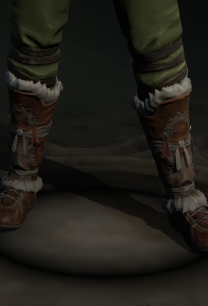 D4 - Rogue Fur-Lined Boots