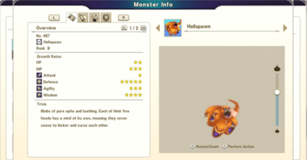 Dragon Quest Monsters The Dark Prince - Quickfire Contest Best Parties - Rank B Monster Reward