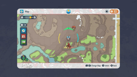 Pokemon SV - Electirizer Map View