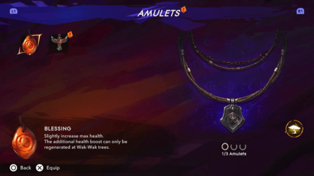 Prince of Persia: The Lost Crown - Blessing Amulet