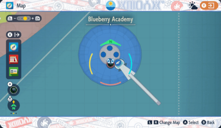 Rotom PhoneBlueberry Case (White) Menu Design