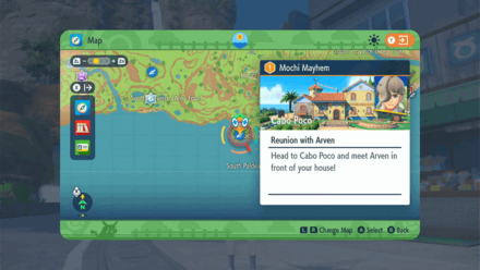 Pokemon SV - Travel to your House in Cabo Poco