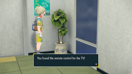 Pokemon SV - Find the TV Remote