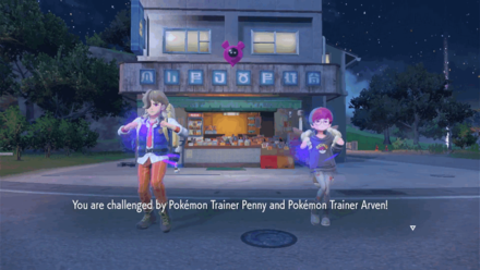 Pokemon SV - Battle Arven and Penny