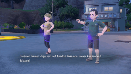 Pokemon SV - Talk to the Nearby Villagers