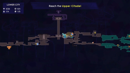 Prince of Persia The Lost Crown - Ancient Power Unearthed Map