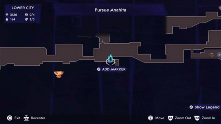 Lower City Alcove Location