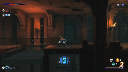 Use the Bow and Chakram to Activate the Platform