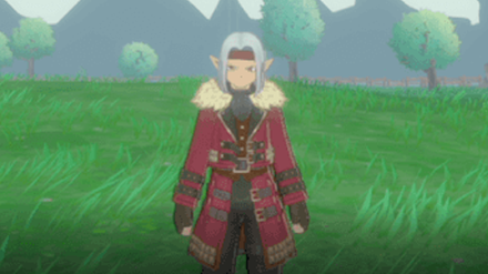 Dragon Quest Monsters The Dark Prince - Psaro Red Outfit in the Overworld