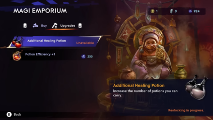 Additional Healing Potion