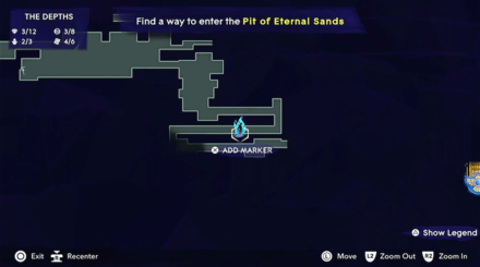 PoP - Time Crystal Treasure Map View Image