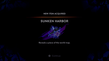 Prince of Persia The Lost Crown sunken harbor map