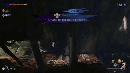 Prince of Persia The Lost Crown next objective 1st time power