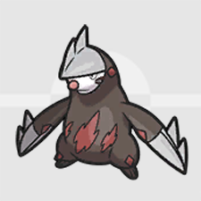 Pokemon Scarlet and Violet SV - Excadrill Gray