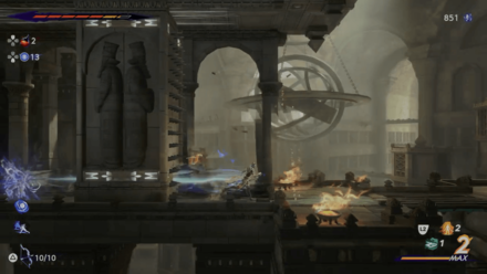 Prince of Persia The Lost Crown shadows of the Simurgh moving sacred archive wall