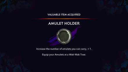 Amulet Holder Acquired- Prince of Persia: The Lost Crown