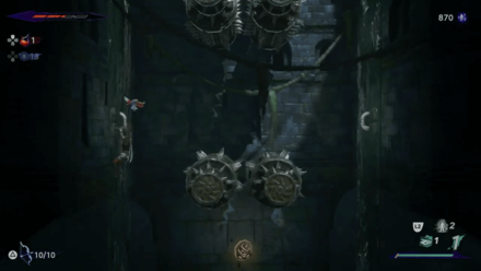 Prince of Persia The Lost Crown Two Rotating Spikes in the center