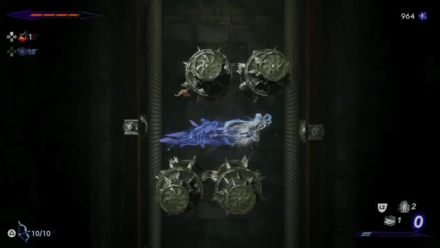 Prince of Persia The Lost Crown dash vertical spikes puzzle