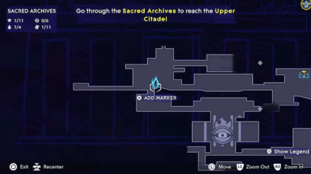 PoP - Side Quest: The Moon Gatherer Map View Image