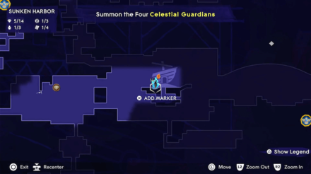 PoP - Side Quest: Treasure of the Seven Seas Map View Image