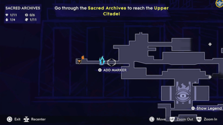 PoP - Dragon King Amulet Map View Image