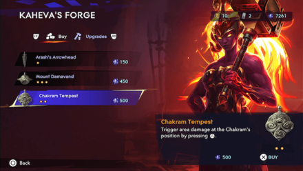 PoP - Chakram Tempest World View Image