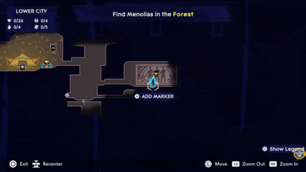 Prince of Persia The Lost Crown - Prophecy of Mount Qaf Map