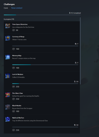 Prince of Persia The Lost Crown Ubisoft Connect Challenges