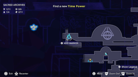 PoP - Note Pinned to a Rock Shaped Like an Eye Map View Image