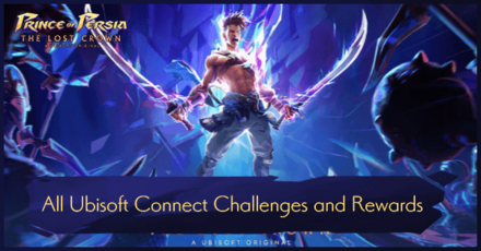 Prince of Persia The Lost Crown - All Ubisoft Connect Challenges and Rewards