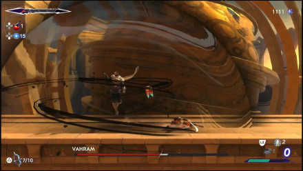 Prince of Persia: The Lost Crown - How to Beat Vahram Avoid Slow Motion Sphere