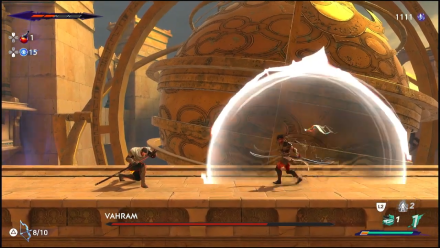 Prince of Persia: The Lost Crown - How to Beat Vahram Avoid Sphere of Slashes