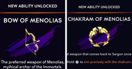 Prince of Persia The Lost Crown - Bow and Chakram