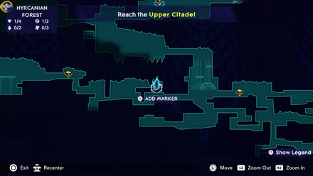 Prince of Persia The Lost Crown - The Deserter Map