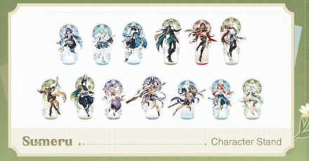 Genshin - Sumeru Character Stands