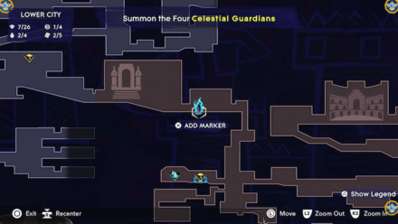 PoP - Blade Dancer Amulet Map View Image