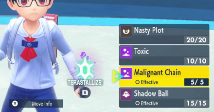 Pokemon SV - How to Get Any Move via Sketch Step 5