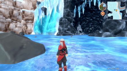 Dragon Quest Monsters The Dark Prince - Plains Winter Frozen River