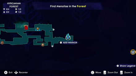 Hyrcanian Forest Map Piece Map 1