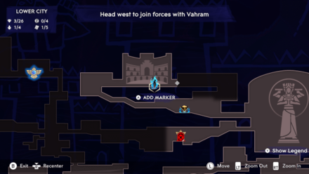 Soma Tree Petal Lower City Map 2