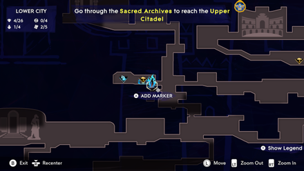 Wak-Wak Tree Lower City Map 4