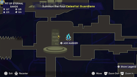 PoP - Sealed Lair Fast Travel Point Map View Image